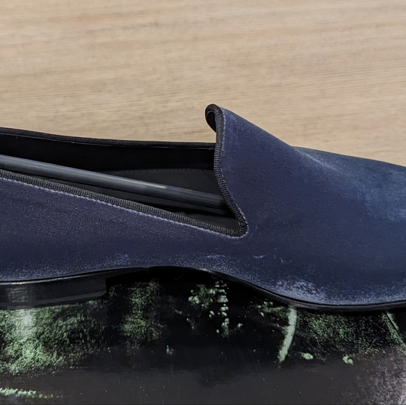 Mens Magnanni "Diddy" Velvet Loafers Gray 🔥🔥🔥 - Picture 3 of 6